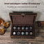 Voyager Leather Travel Case Expanded