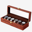 Watch Box - Walnut Wood 6 Slots