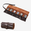 Watch Case - Leather Roll 6 slots