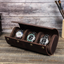 Watch Roll - Leather 3 Slots